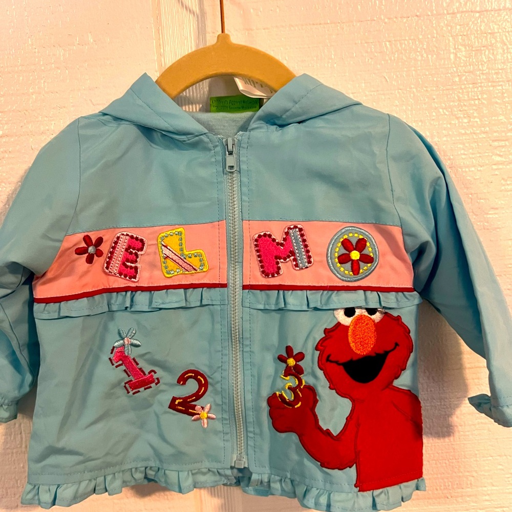 Elmo rain jacket